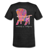 "Creativity Is Contagious" Long Sleeve Tee - heather black