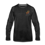 Bonfire Long Sleeve Tee - charcoal gray