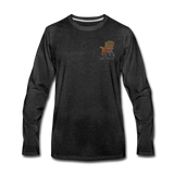 Bonfire Long Sleeve Tee - charcoal gray