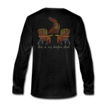 Bonfire Long Sleeve Tee - charcoal gray