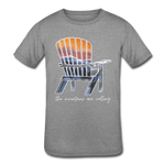 Kids' "Mountains Are Calling" Short Sleeve Tee - heather gray