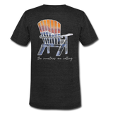 "Mountains Are Calling" Short Sleeve Shirt - heather black