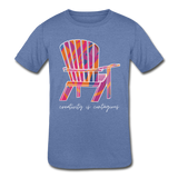 Kids' "Creativity Is Contagious" Short Sleeve Tee - heather Blue